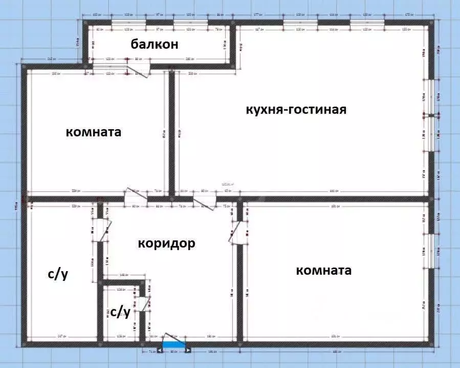 3-к кв. Приморский край, Владивосток Кизлярская ул., 3 (60.1 м) - Фото 1