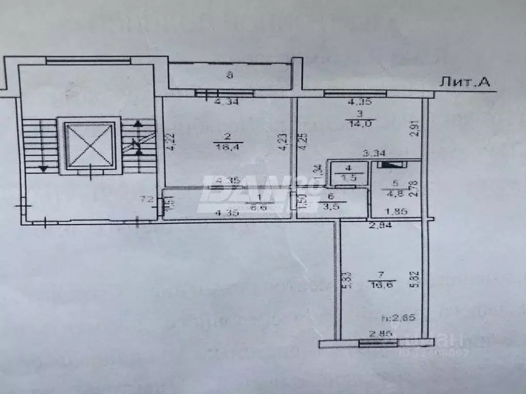 2-к кв. Челябинская область, Челябинск Омская ул., 10 (65.4 м) - Фото 1