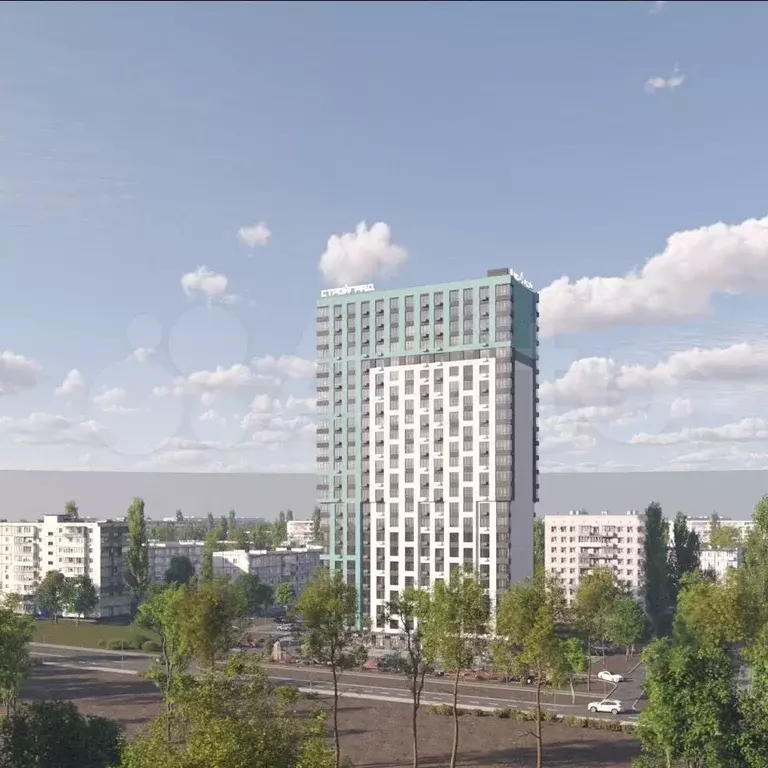2-к. квартира, 62,5 м, 5/24 эт. - Фото 1