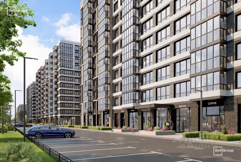 1-к кв. Санкт-Петербург Кубинская ул., 80к1 (34.03 м) - Фото 1