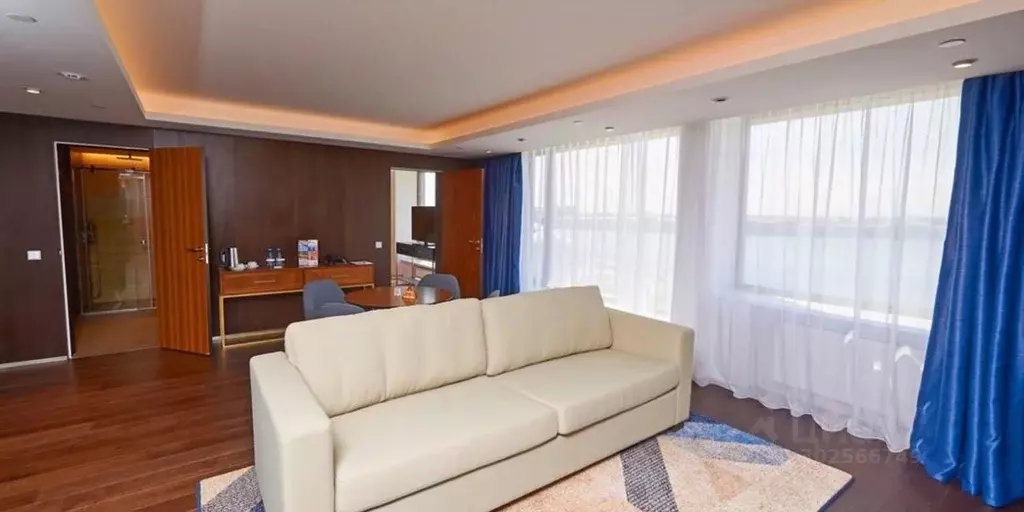 Комната Санкт-Петербург Пироговская наб., 5/2 (70.0 м) - Фото 1