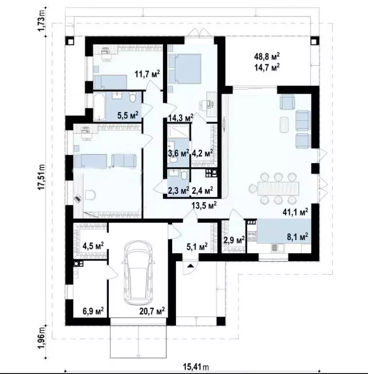 Дом в муниципальное образование Саратов, деревня Долгий Буерак, СНТ ... - Фото 1