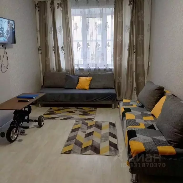 2-к кв. Татарстан, Казань ул. Жуковка, 1 (42.0 м) - Фото 1