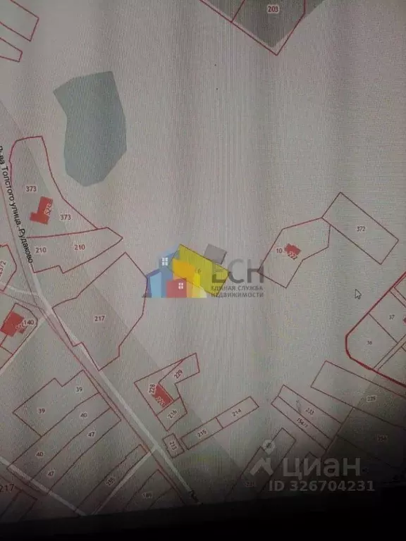 Участок в Тульская область, Тула пос. Рудаково, ул. Льва Толстого (6.0 ... - Фото 2