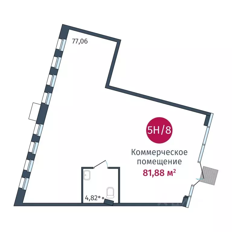 Помещение свободного назначения в Тюменская область, Тюмень ул. ... - Фото 1