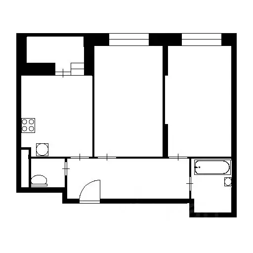 2-к кв. Новосибирская область, Новосибирск ул. Лескова, 29 (61.5 м) - Фото 1