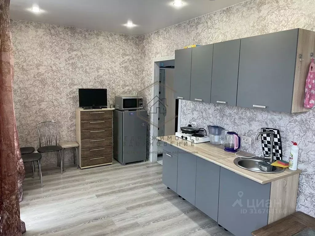 Студия Новосибирская область, Новосибирск ул. Гаранина, 31 (28.0 м) - Фото 1