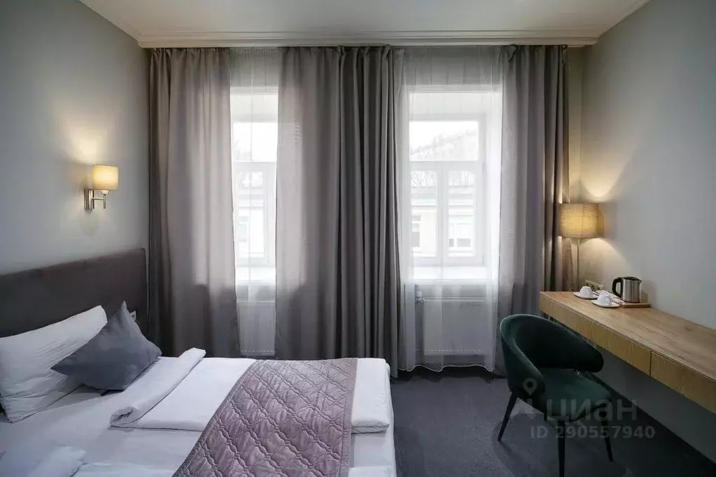 Комната Москва 1-й Спасоналивковский пер., 8С2 (18.0 м) - Фото 2