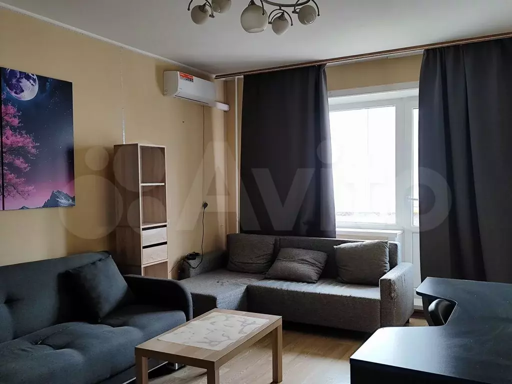 1-к. квартира, 35 м, 6/9 эт. - Фото 1