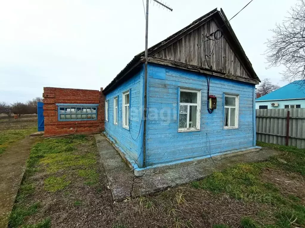 Дом в Краснодарский край, Ейский район, с. Кухаривка ул. Мира (37 м) - Фото 1