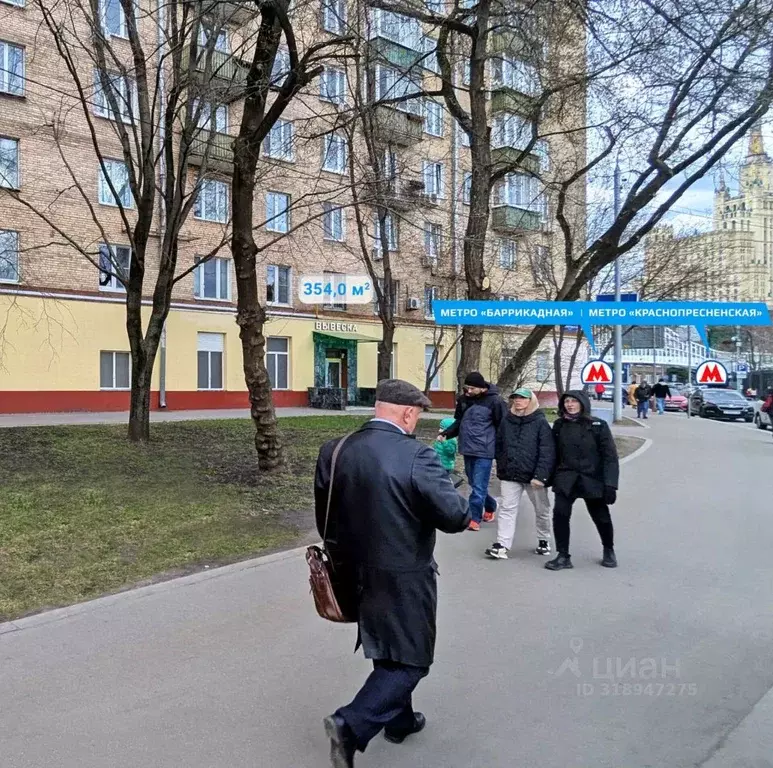 Торговая площадь в Москва Большая Грузинская ул., 12 (354 м) - Фото 0