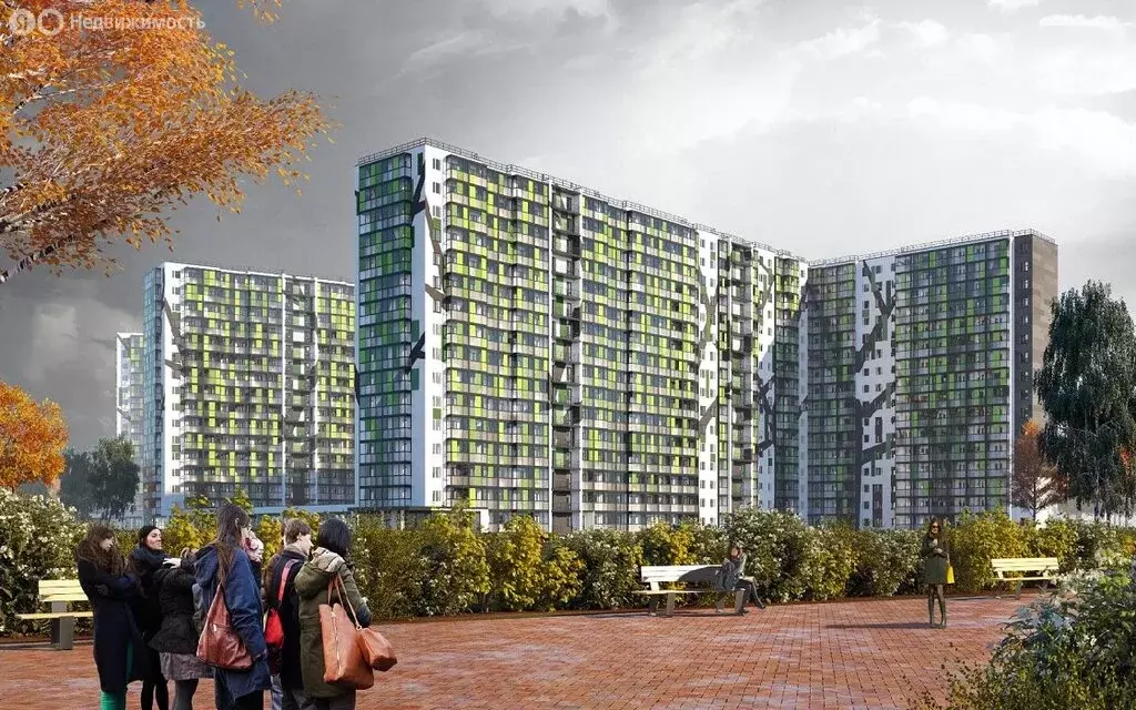 Квартира-студия: Кудрово, Пражская улица, 4 (27 м) - Фото 1