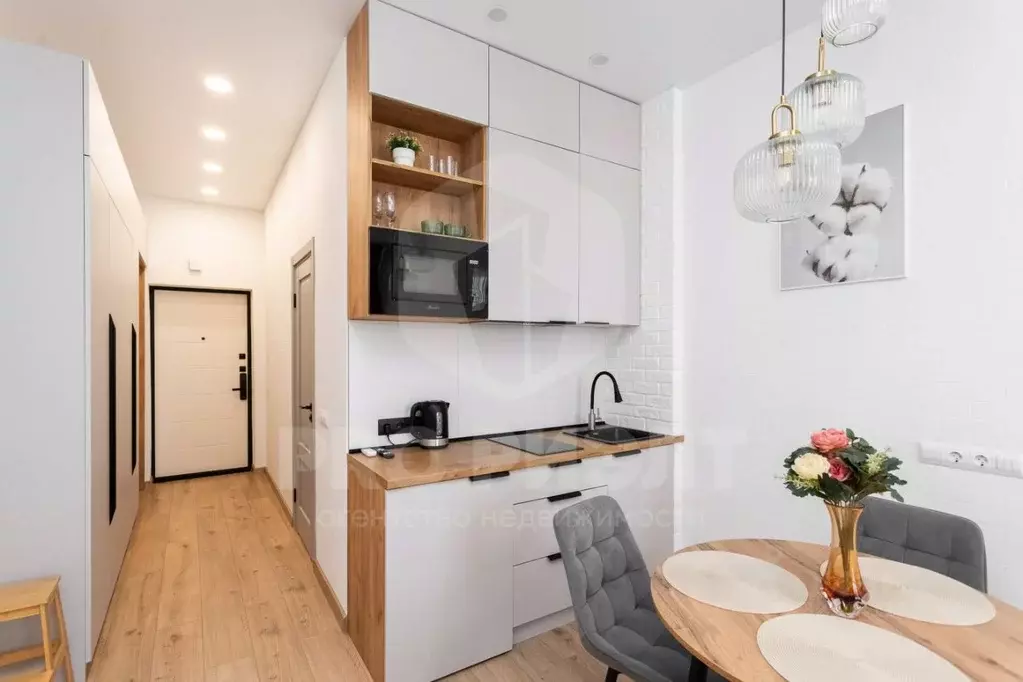 Студия Калининградская область, Зеленоградск ул. Гагарина, 85к3 (29.0 ... - Фото 1