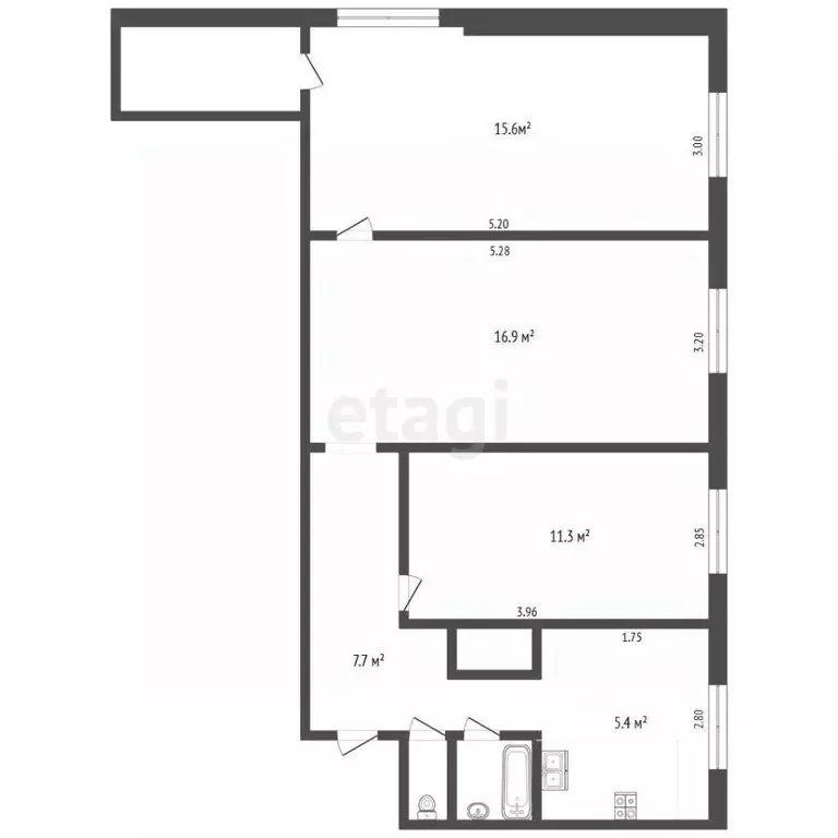 Офис в Ямало-Ненецкий АО, Новый Уренгой Ленинградский просп., 7 (60 м) - Фото 2