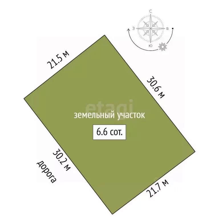 Участок в Ростовская область, Аксайский район, Старочеркасская ст-ца ... - Фото 2