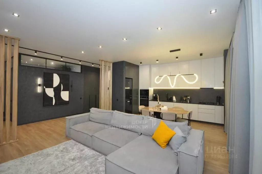 3-к кв. Татарстан, Казань ул. Мусина, 9 (106.8 м) - Фото 2