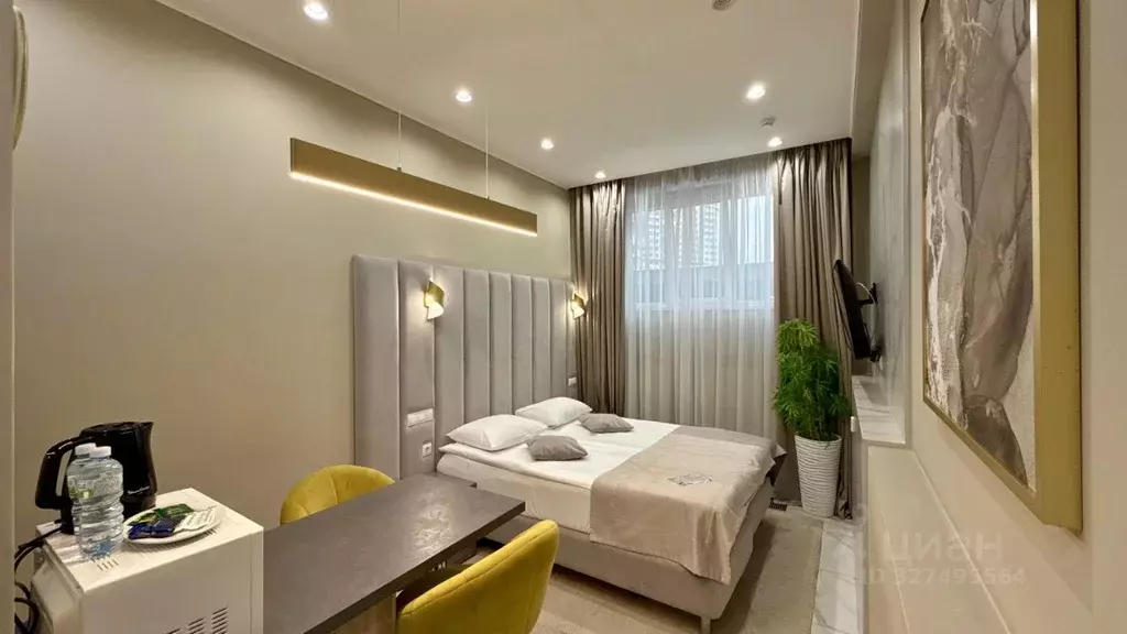 Студия Краснодарский край, Сочи Центральный мкр, ул. Навагинская, 11к5 ... - Фото 1