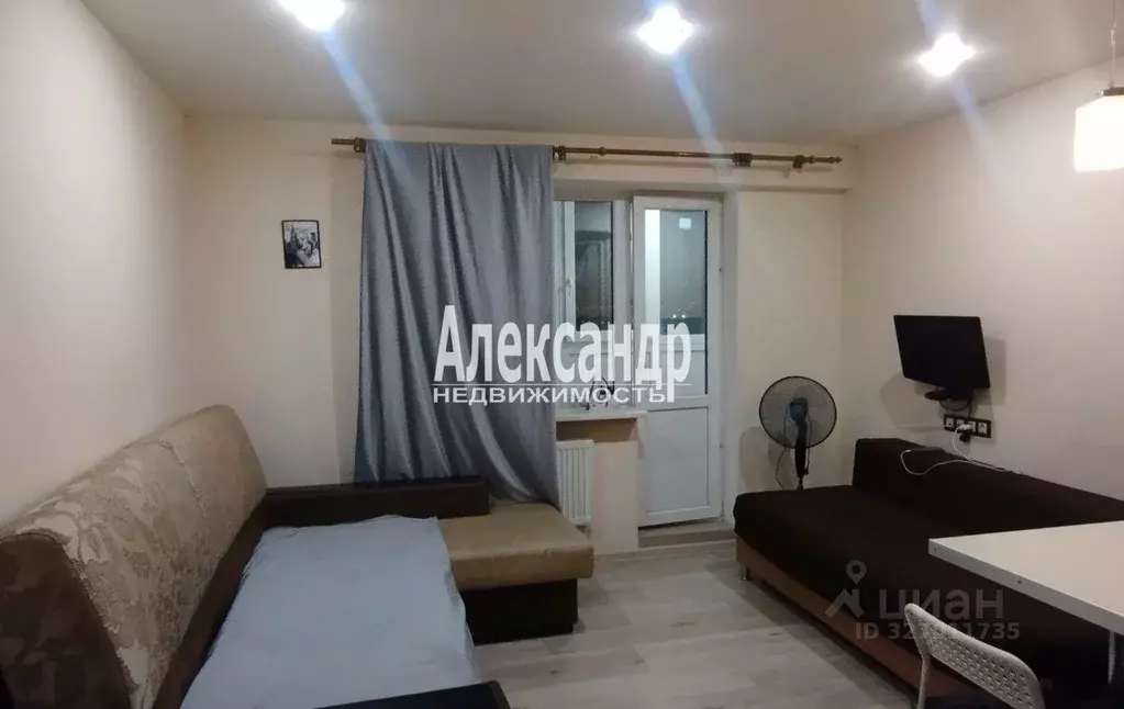 Студия Санкт-Петербург пос. Шушары, ул. Вишерская, 24 (25.0 м) - Фото 2