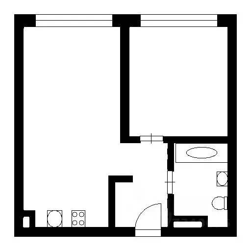 1-к кв. Новосибирская область, Новосибирск ул. Владимира Заровного, 26 ... - Фото 2