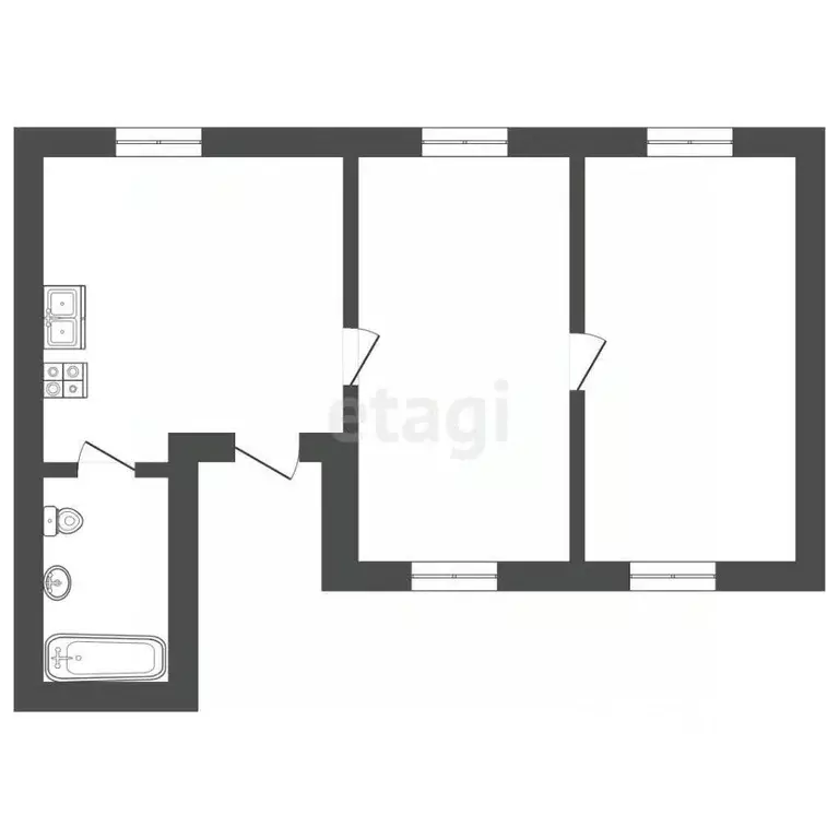 Дом в Ставропольский край, Пятигорск Теплосерная ул. (29 м) - Фото 2