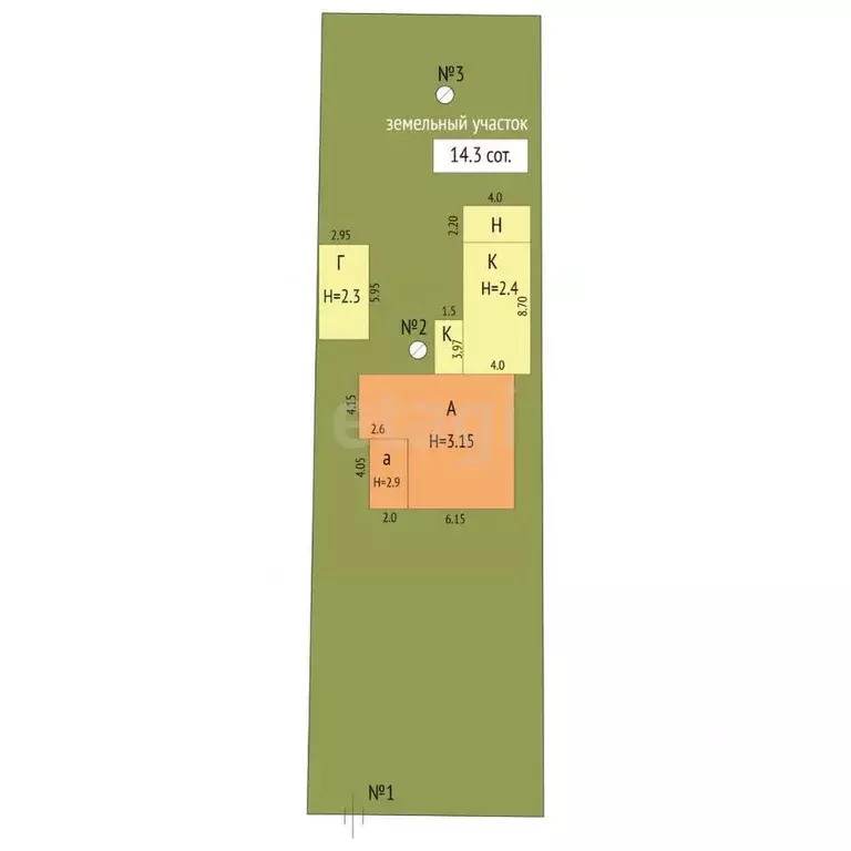 Дом в Ростовская область, Неклиновский район, с. Приморка ул. Ленина ... - Фото 2