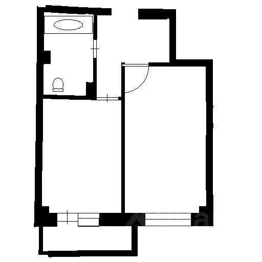1-к кв. Новосибирская область, Новосибирск просп. Дзержинского, 34/2 ... - Фото 1