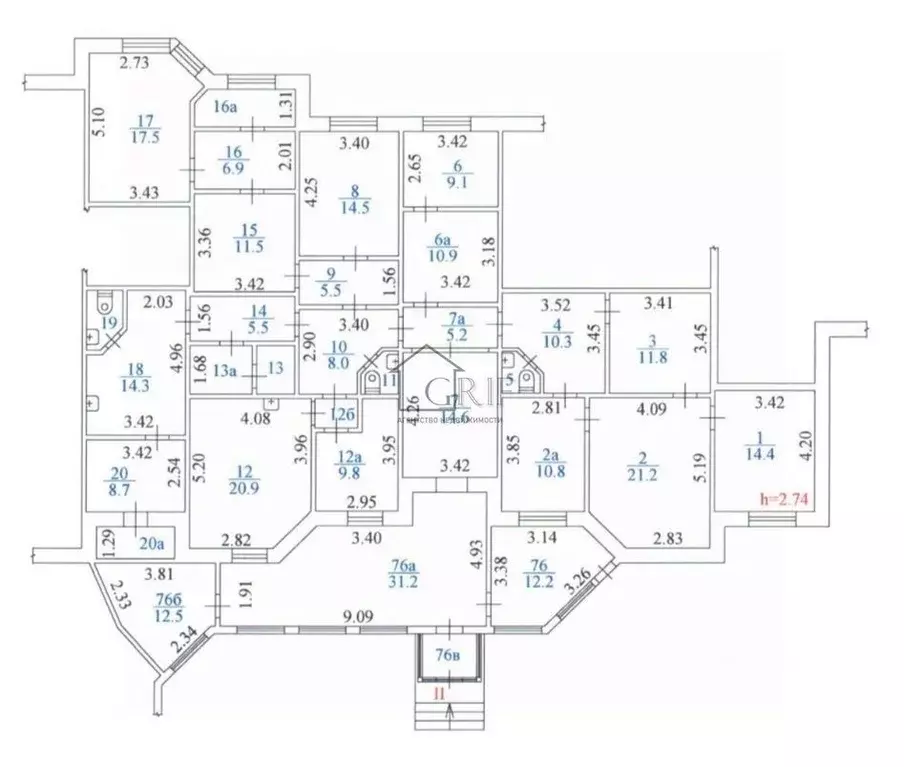 Помещение свободного назначения в Москва Никулинская ул., 27 (311 м) - Фото 1