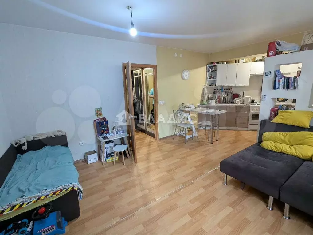 Квартира-студия, 33 м, 2/3 эт. - Фото 1