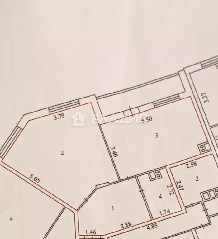 1-к кв. Владимирская область, Владимир проезд Лакина, 10 (60.0 м) - Фото 1