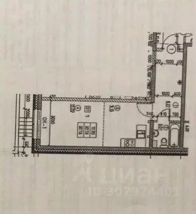 1-к кв. Иркутская область, Иркутск ул. Красный Путь, 65 (32.73 м) - Фото 0