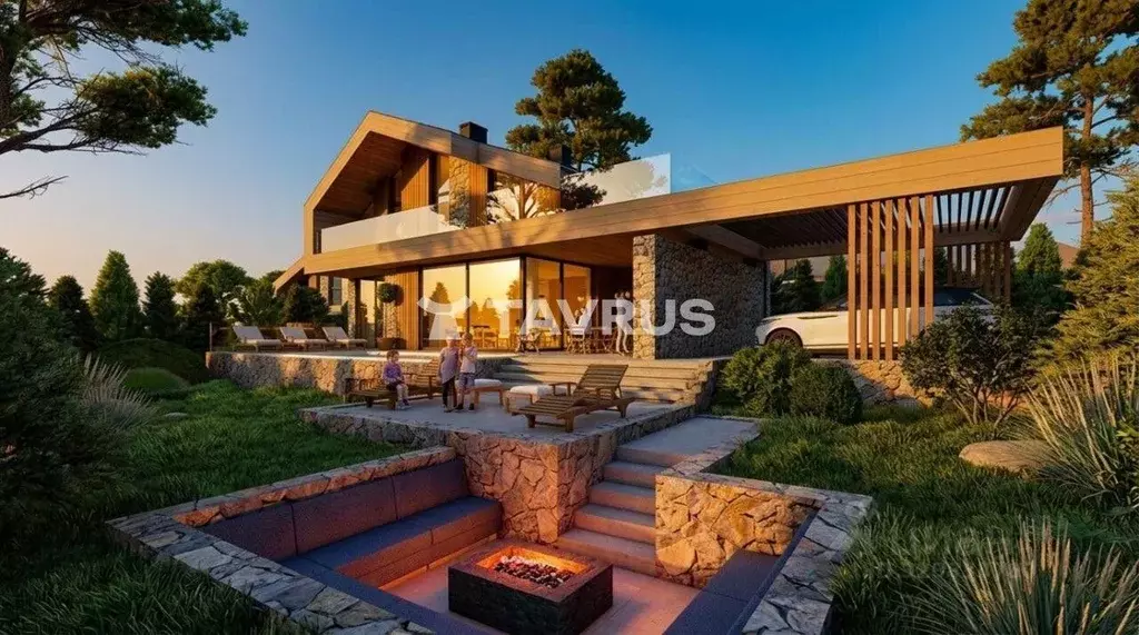 Дом в Крым, Симферопольский район, Добровское с/пос, с. Краснолесье ... - Фото 1