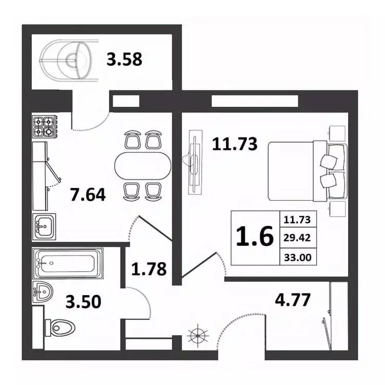 Студия Новгородская область, Великий Новгород ул. Якова Павлова, 15 ... - Фото 1