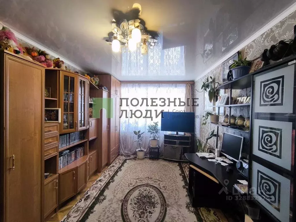 2-к кв. Орловская область, Урицкий район, Нарышкино пгт ул. Ленина, 3 ... - Фото 2