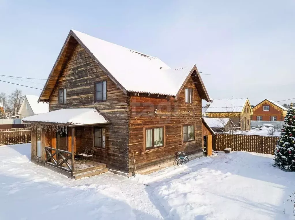 Дом в Красноярский край, Красноярск Алюминий СНТ, ул. Малиновая, 93 ... - Фото 1