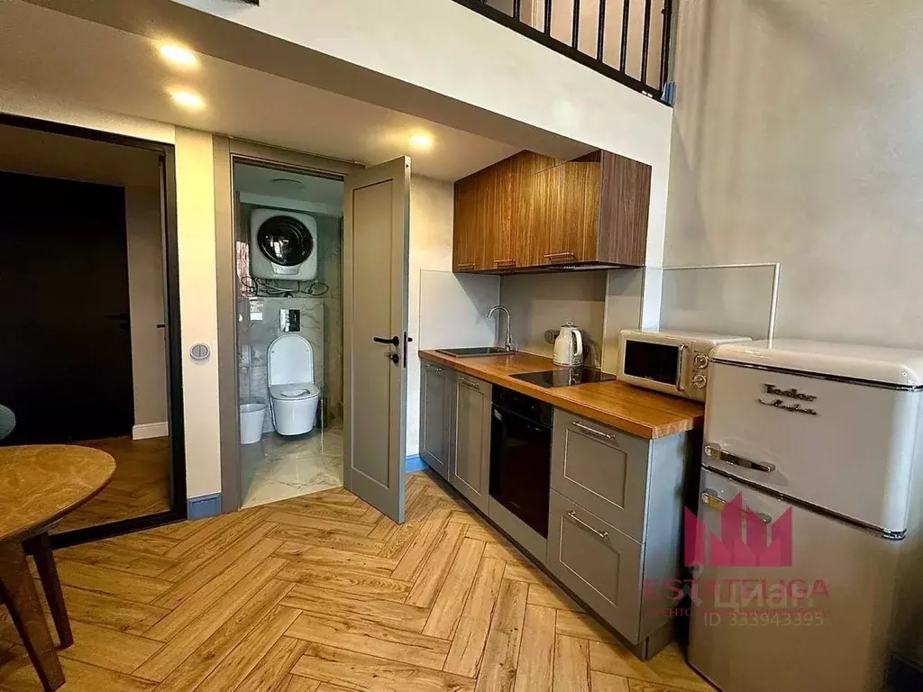Студия Москва 1-я Магистральная ул., 25 (37.0 м) - Фото 2