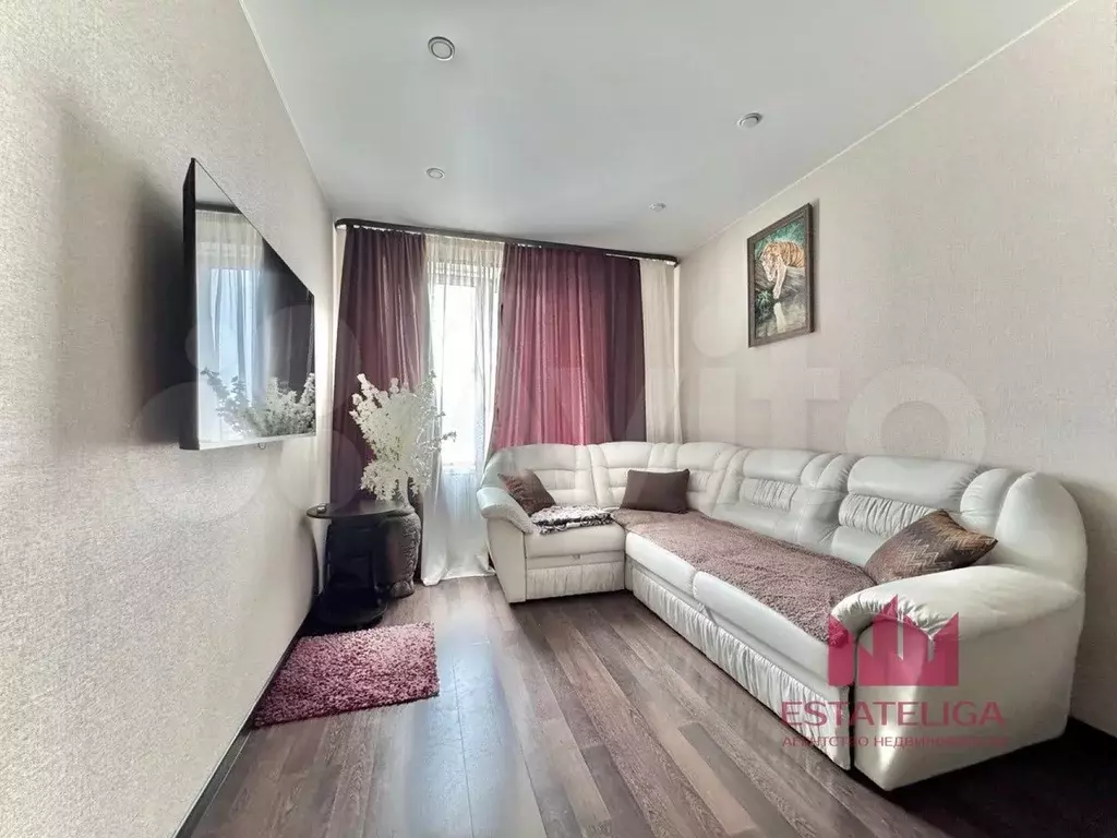 1-к. квартира, 36 м, 5/6 эт. - Фото 1