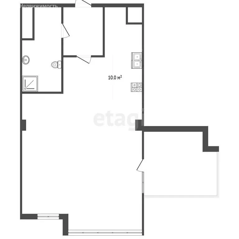 2-комнатная квартира: Орлиновский муниципальный округ, Севастопольская ... - Фото 1