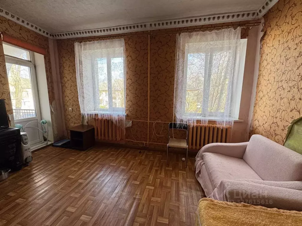 2-к кв. Калининградская область, Гурьевский муниципальный округ, пос. ... - Фото 1