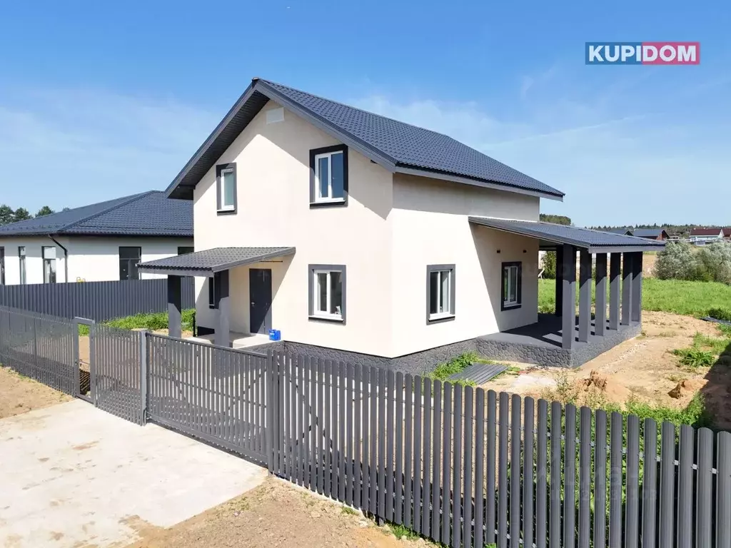 Дом в Калужская область, Боровский район, Совьяки с/пос, Боровики-2 кп ... - Фото 1