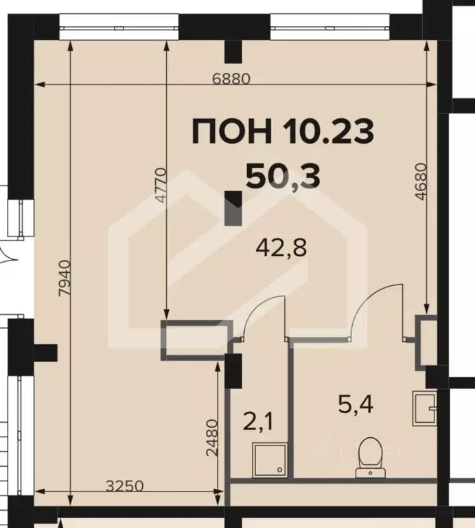 Торговая площадь в Москва Ленинградское ш., 228к5 (50 м) - Фото 2