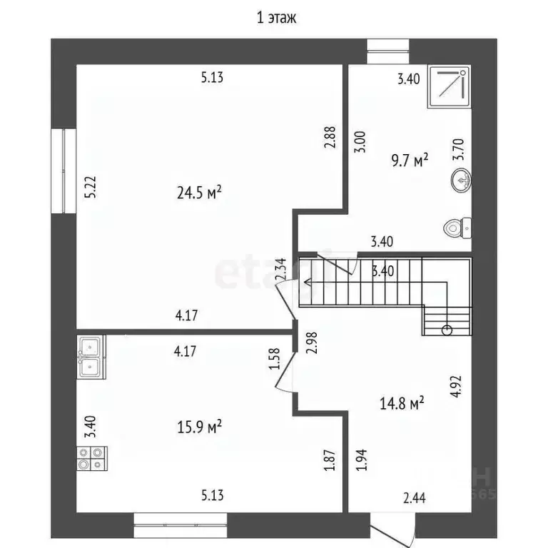Дом в Челябинская область, Миасс Ильмены СНТ, 411 (140 м) - Фото 0