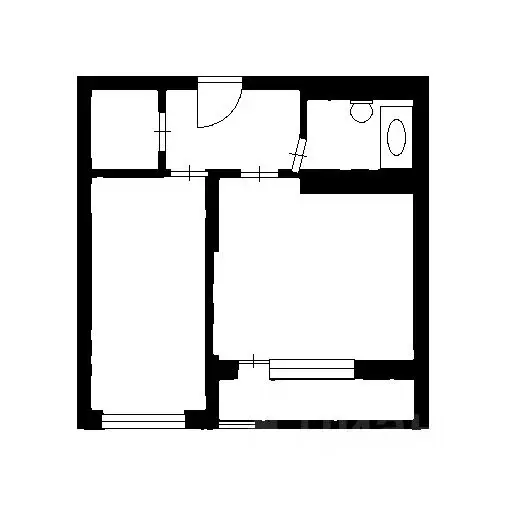 2-к кв. Башкортостан, Уфа Коммунистическая ул., 98/1 (45.0 м) - Фото 1