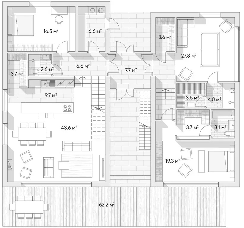 Дом в Ленинградская область, Всеволожский район, Лесколовское с/пос, ... - Фото 2