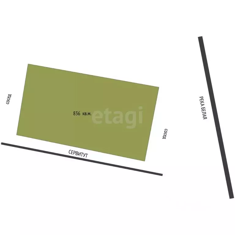 Участок в Адыгея, Майкопский район, Даховское с/пос, с. Хамышки ул. ... - Фото 2