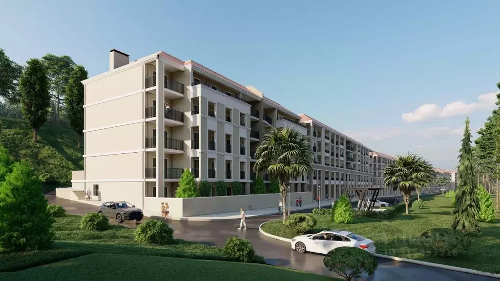 Студия Краснодарский край, Анапа Eden Family Hotel жилой комплекс ... - Фото 1