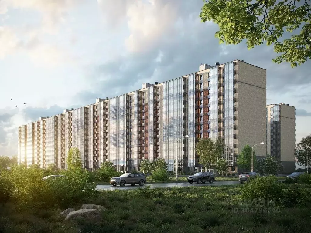 1-к кв. Ленинградская область, Кудрово г. Всеволожский район, ... - Фото 2