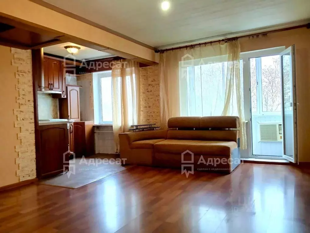 2-к кв. Волгоградская область, Волгоград просп. Имени В.И. Ленина, 195 ... - Фото 1