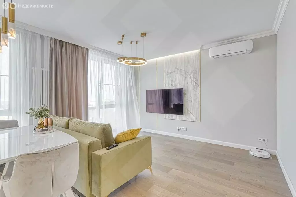 3-комнатная квартира: Москва, 3-я Хорошёвская улица, 25к5 (86 м) - Фото 1