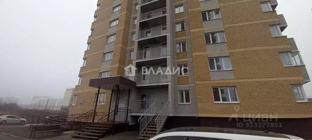 1-к кв. Владимирская область, Владимир ул. Родионовка, 14к3 (42.6 м) - Фото 1