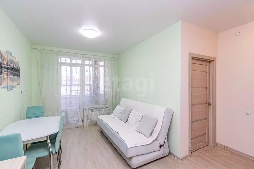 1-к кв. Тюменская область, Тюмень ул. Владимира Бахарева, 3к1 (36.3 м) - Фото 1